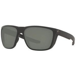 Costa Ferg Sunglasses Polarized in Matte Black with Grey 580P